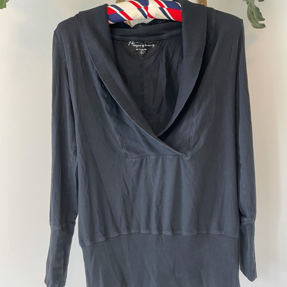 Citizens of Humanity stretchy sweater-shirt, size large